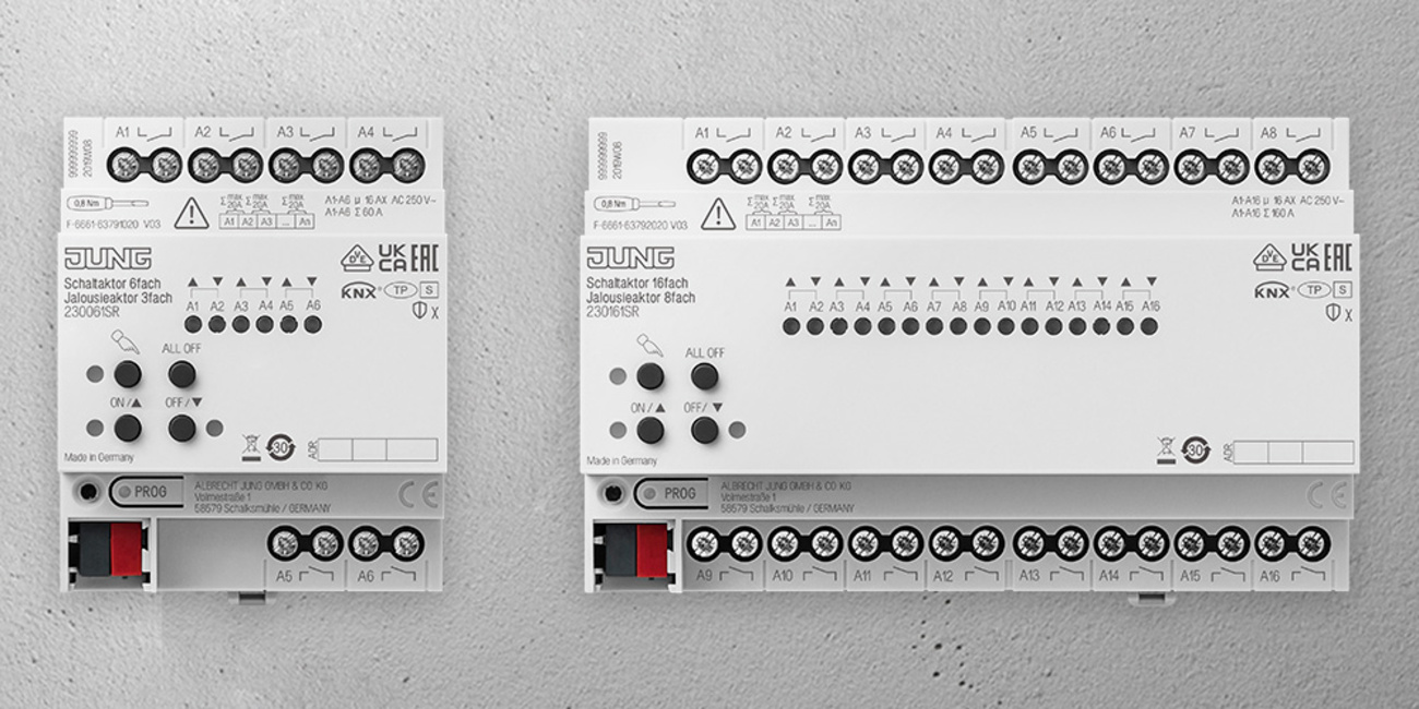 KNX Schalt- und Jalousieaktoren bei Elektro-Füchse GmbH in Ilmenau