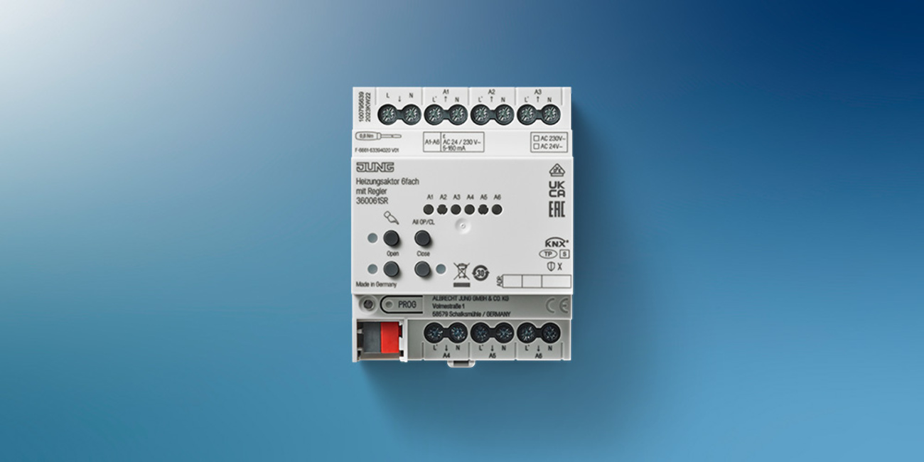 KNX Heizungsaktor 6-fach bei Elektro-Füchse GmbH in Ilmenau