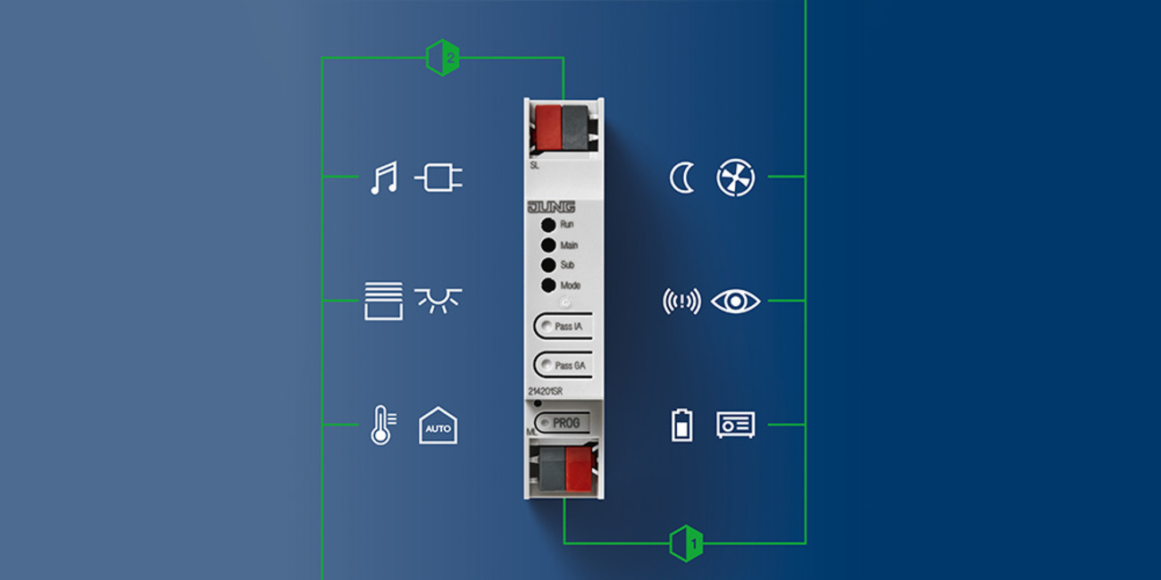 KNX Bereichs- und Linienkoppler bei Elektro-Füchse GmbH in Ilmenau