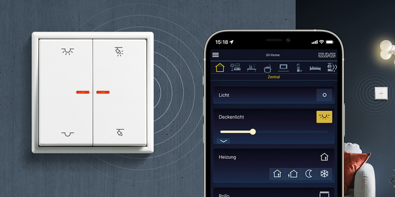 KNX RF Taster bei Elektro-Füchse GmbH in Ilmenau